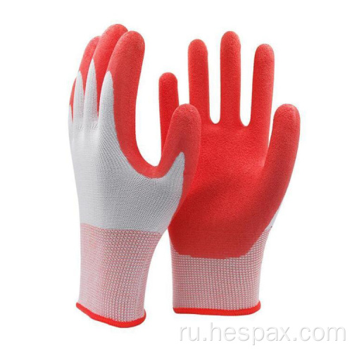 Hespax Foam Latex Labor Gloves.